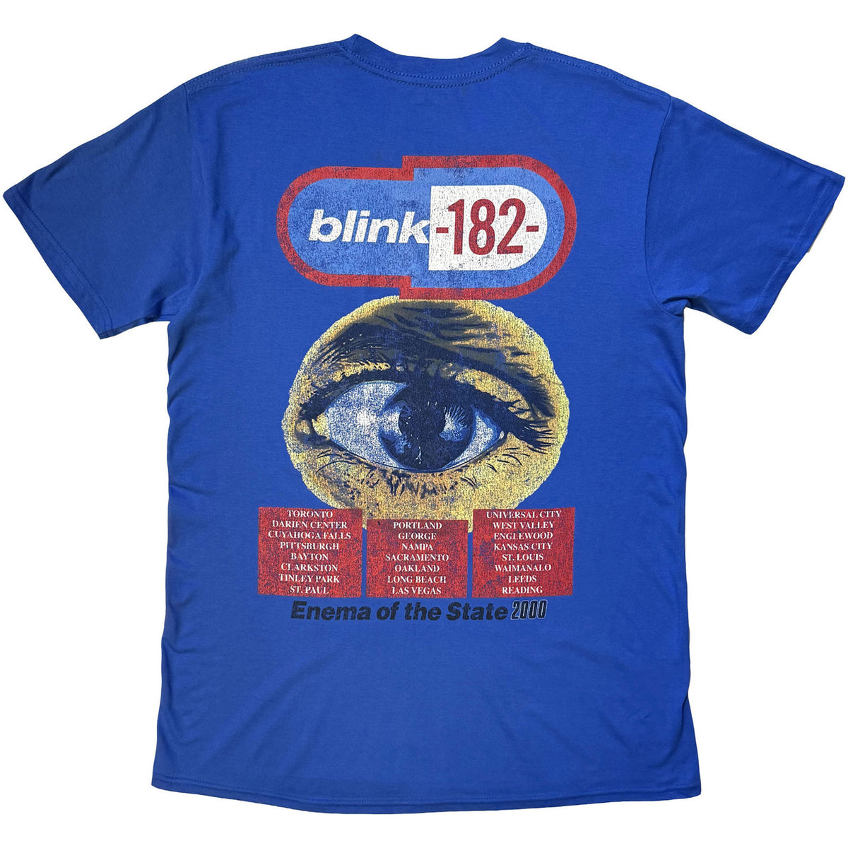 Blink 182 Enema of the State Blue Tee