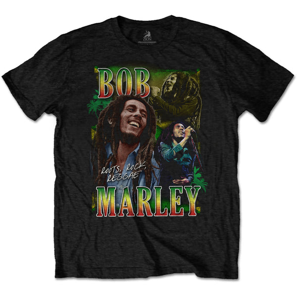 Bob Marley Root, Rock, Raggae Homage Tee