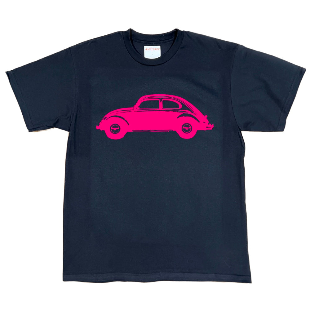 VW Beetle Bright Red Design Tee