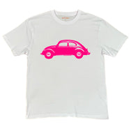 VW Beetle Bright Red Design Tee