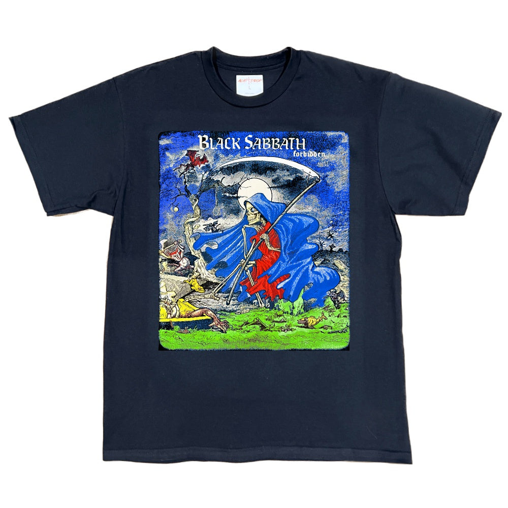 Black Sabbath Forbidden Black Tee