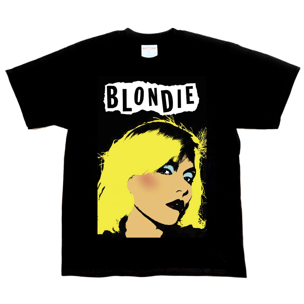 Blondie Pop Art Black Tee