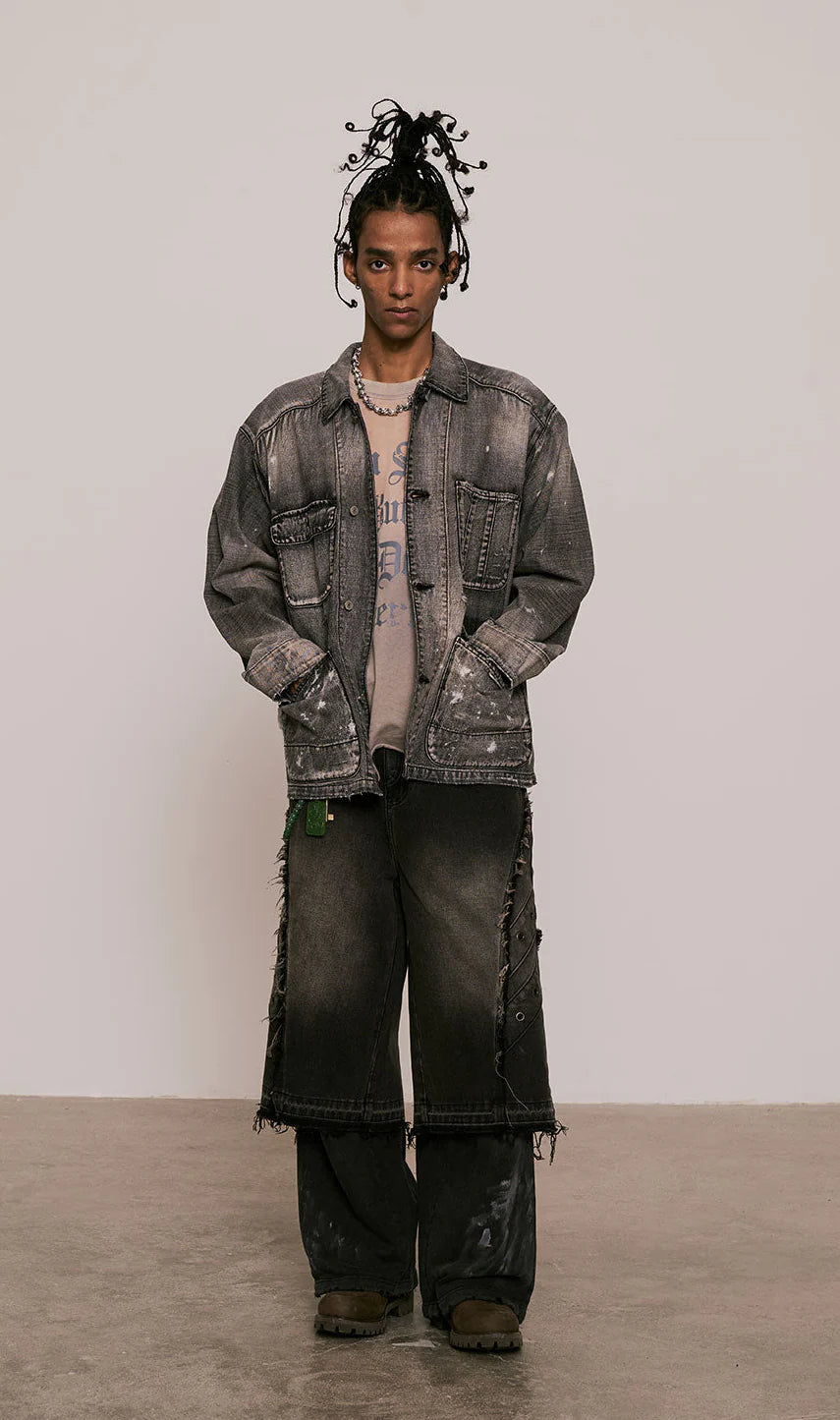 Sense Ageing Coverall Black Jacket