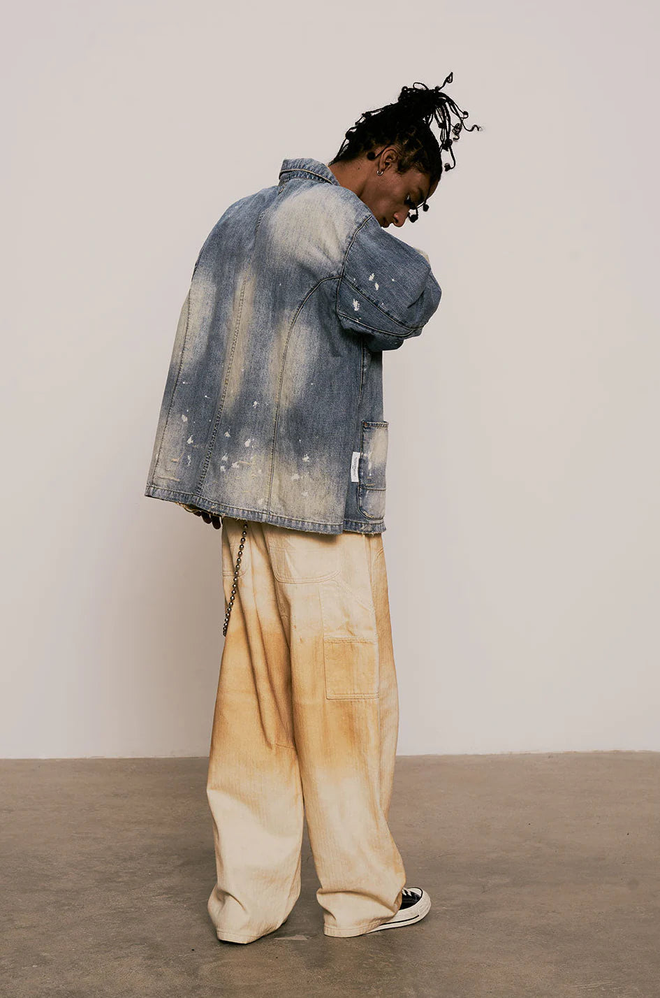 Sense Ageing Coverall Blue Jacket