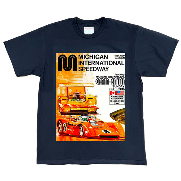 Can-Am Michigan 1969 Poster Design Tee