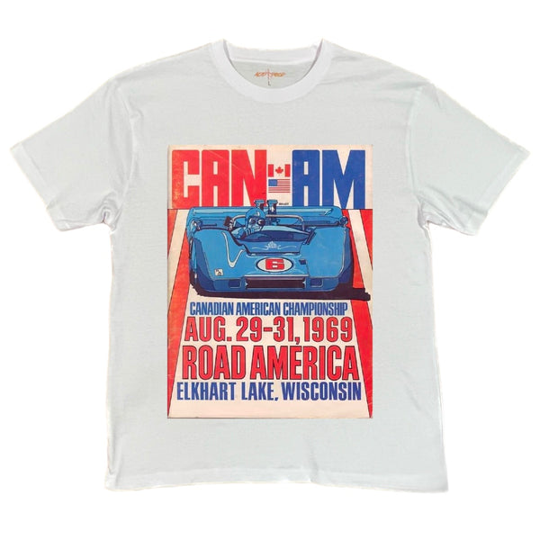 Can-Am Road America 1969 Poster Design Tee