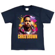 Chris Brown Art Design Tee