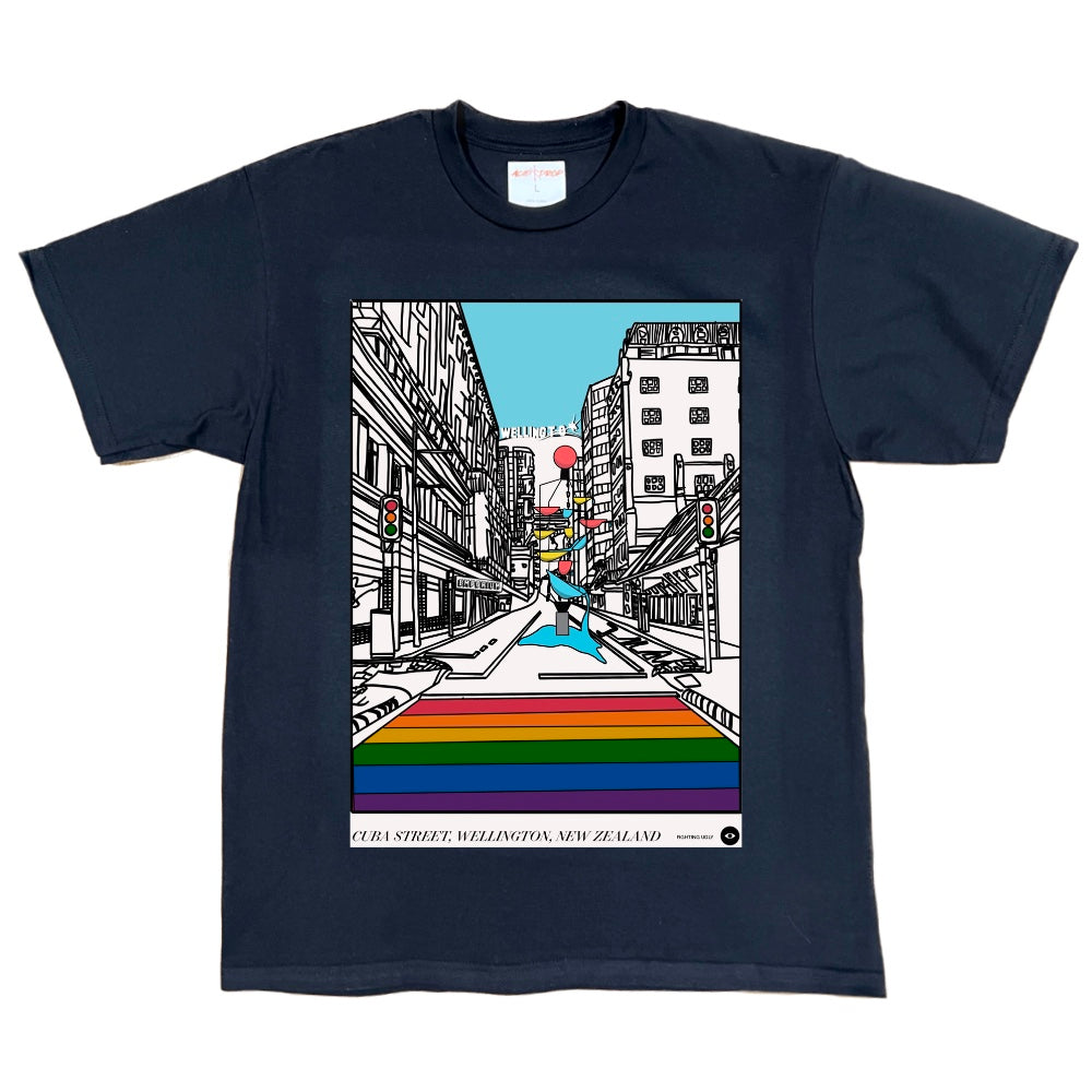 Fighting Ugly Cuba Street Wellington Tee