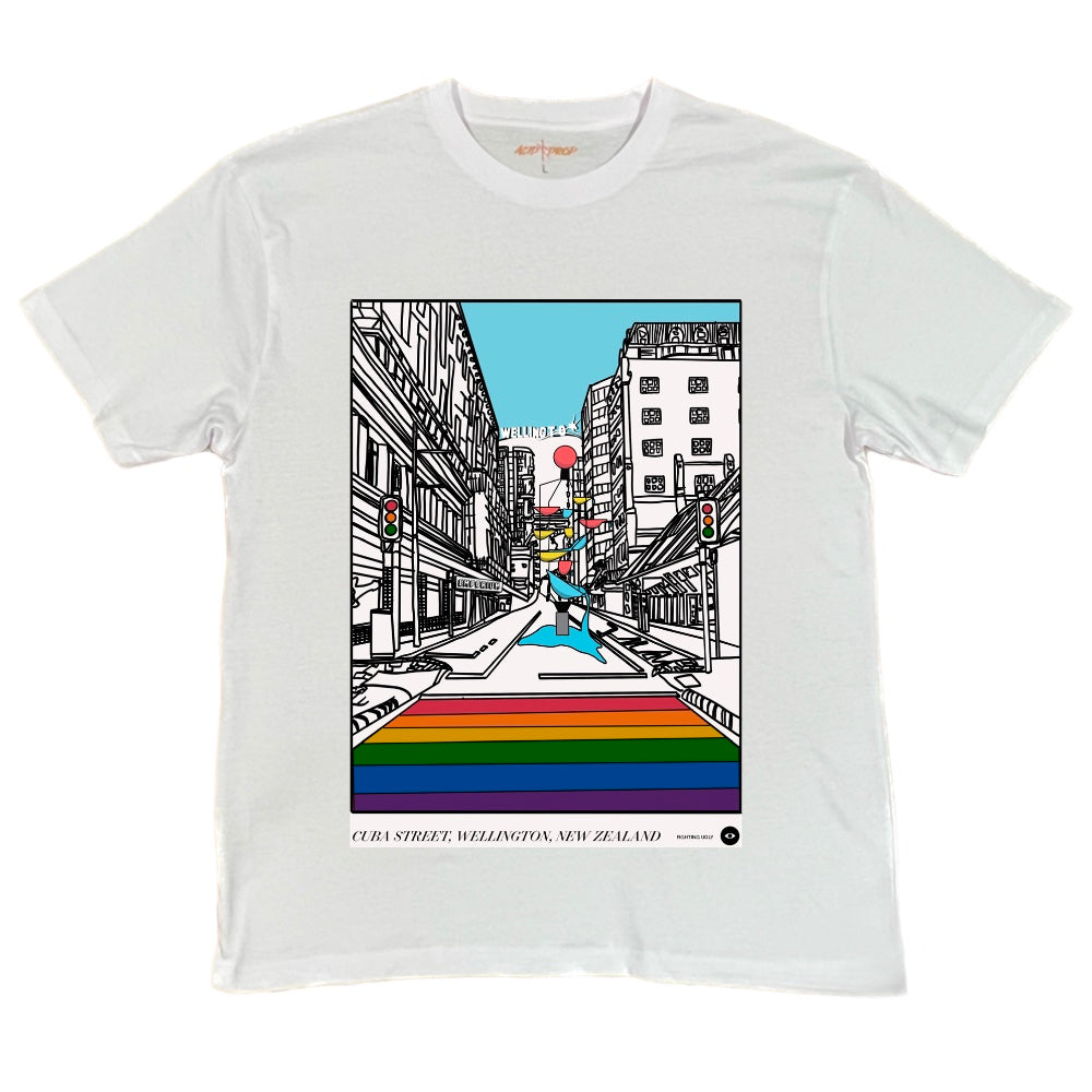 Fighting Ugly Cuba Street Wellington Tee