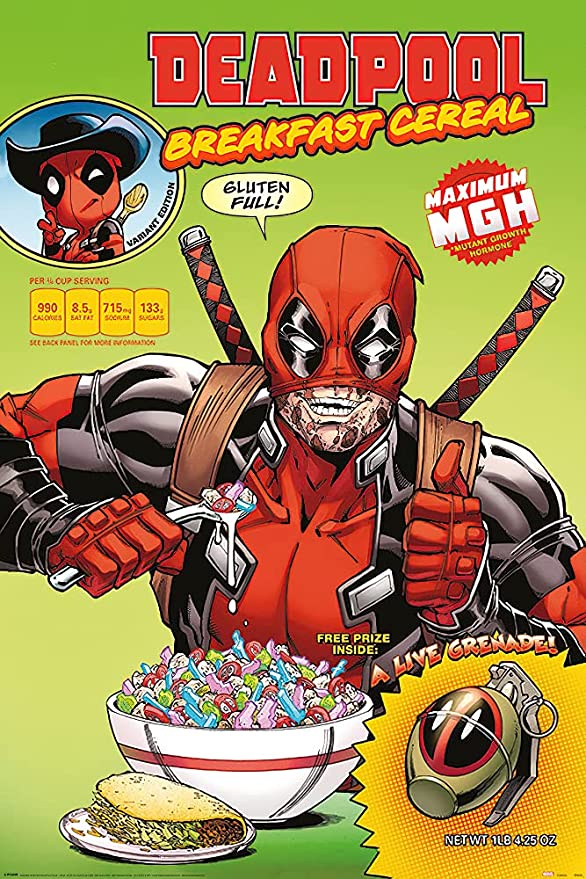 Deadpool Cereal Poster #552
