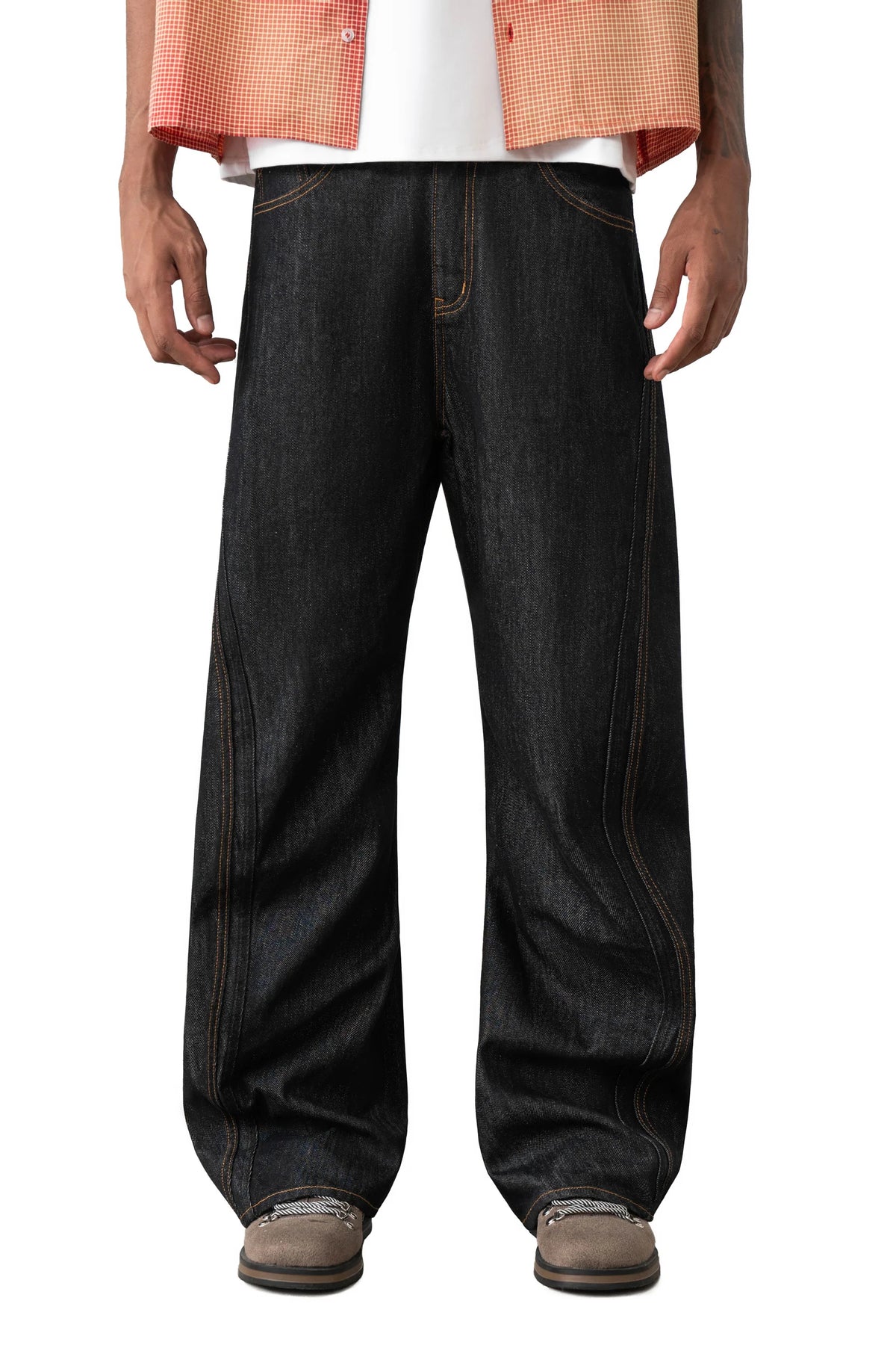 Sense Unwash 3D Curved Jeans Indigo