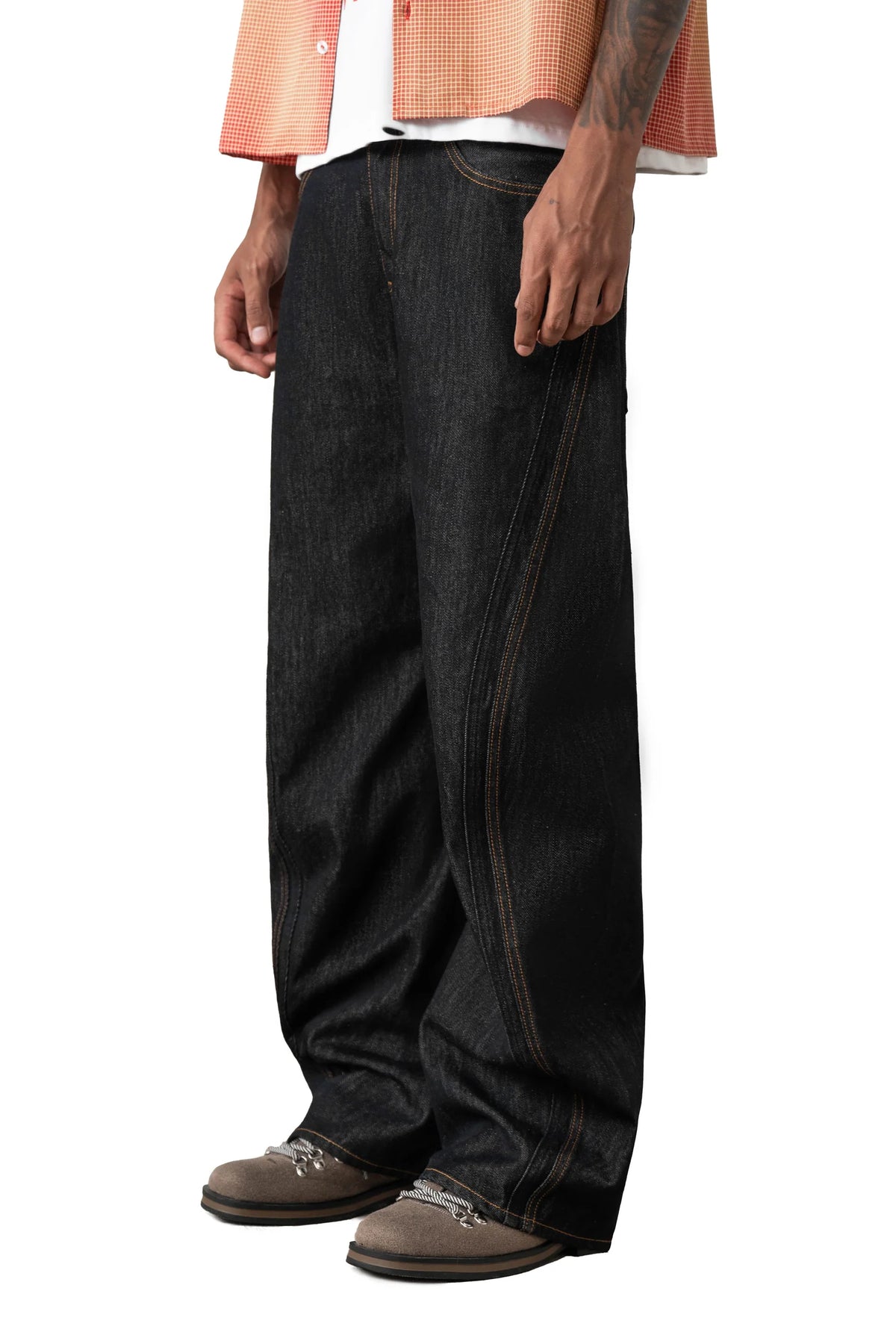 Sense Unwash 3D Curved Jeans Indigo