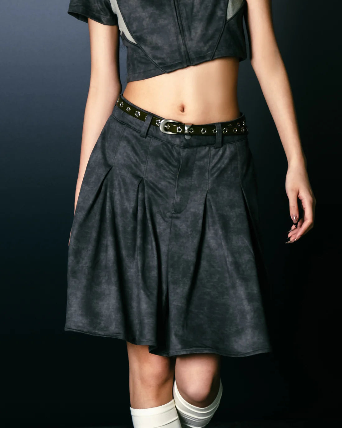 Sense Washed Mini Skirt