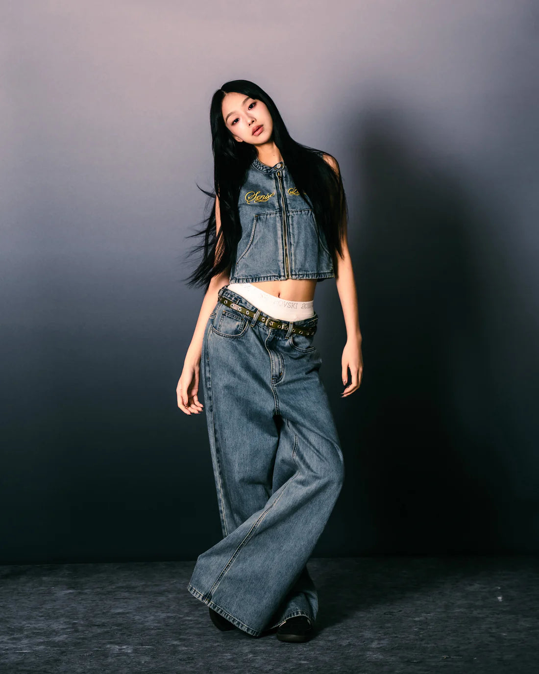 Sense Torque Denim Vest
