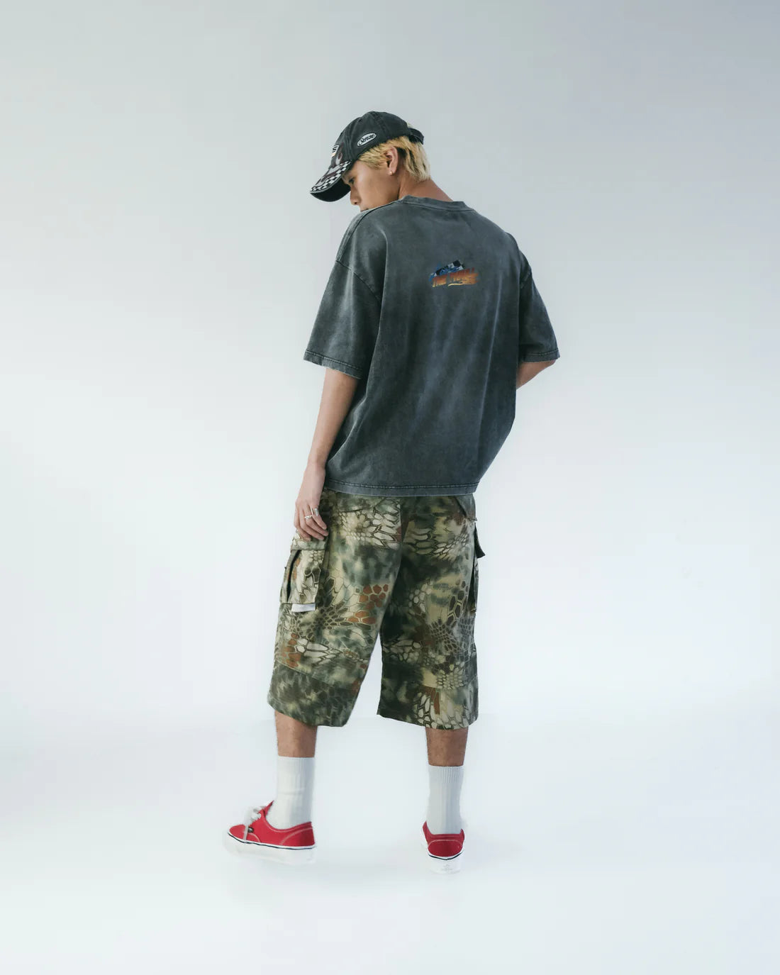 Sense Snake Capri Camo Jorts