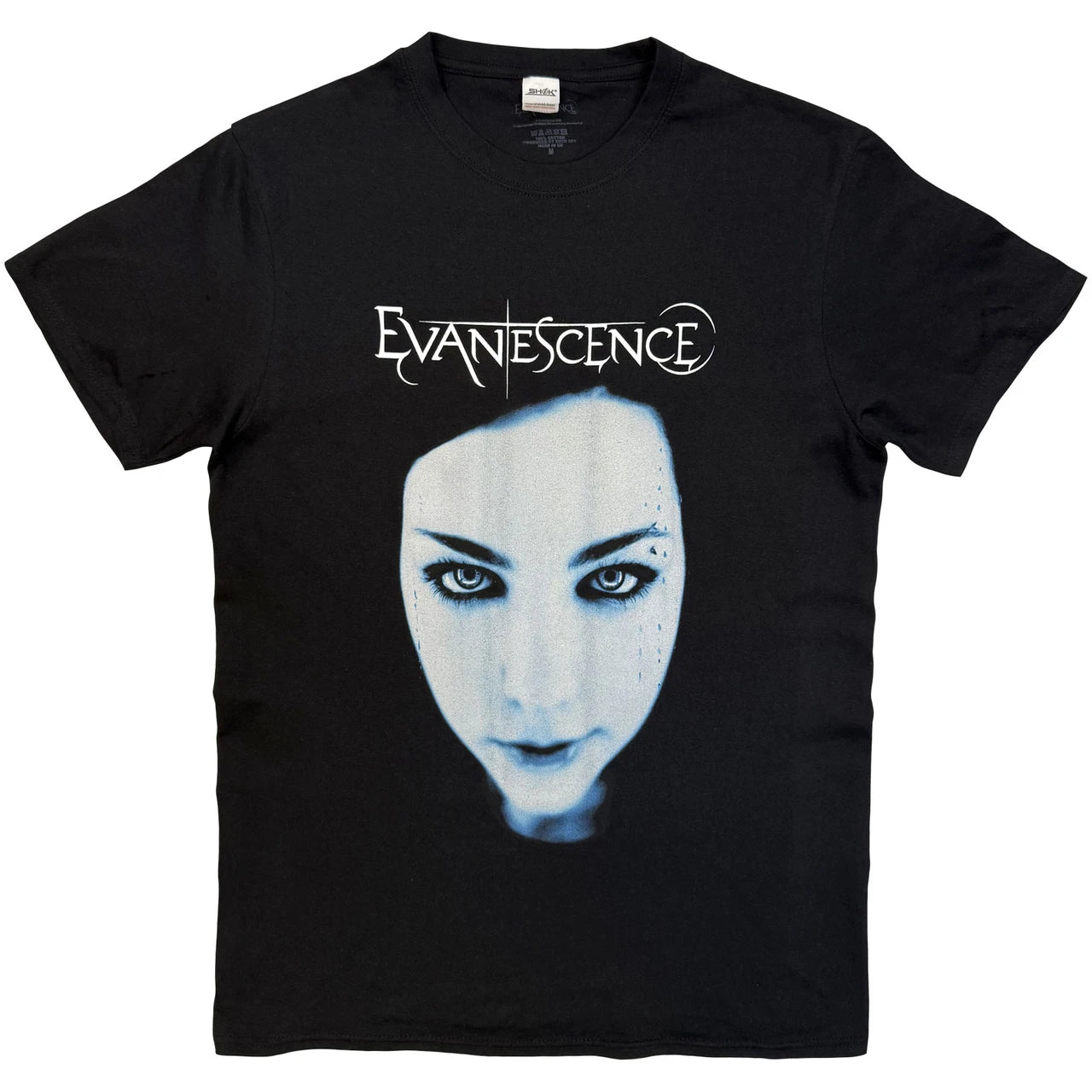 Evanescence Fallen Face Black Tee
