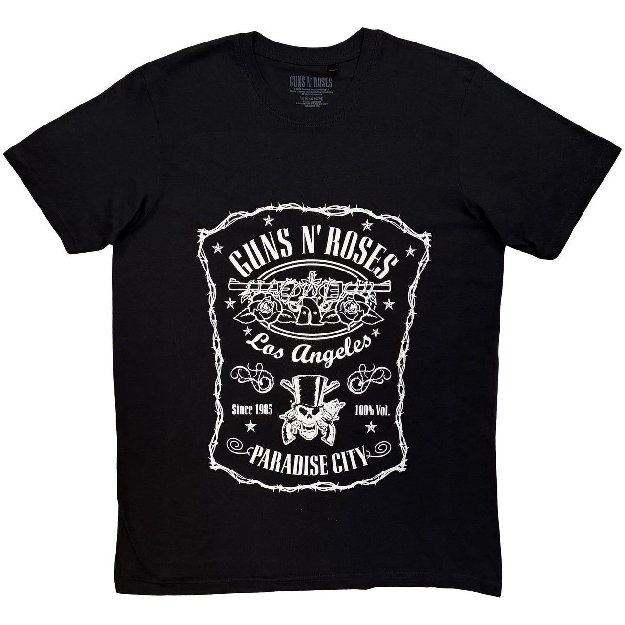 Guns N Roses Paradise City Black Tee