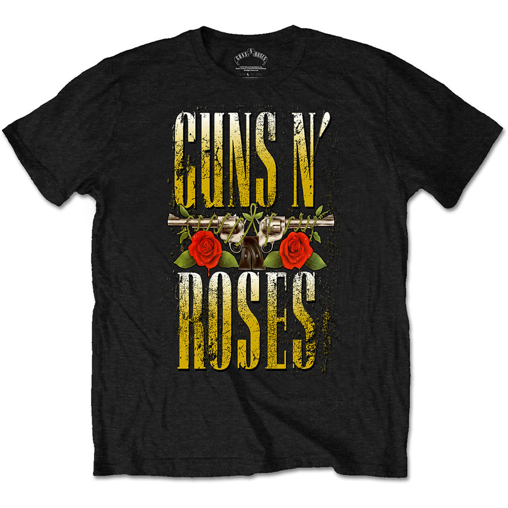 Guns N Roses Big Guns Black Tee