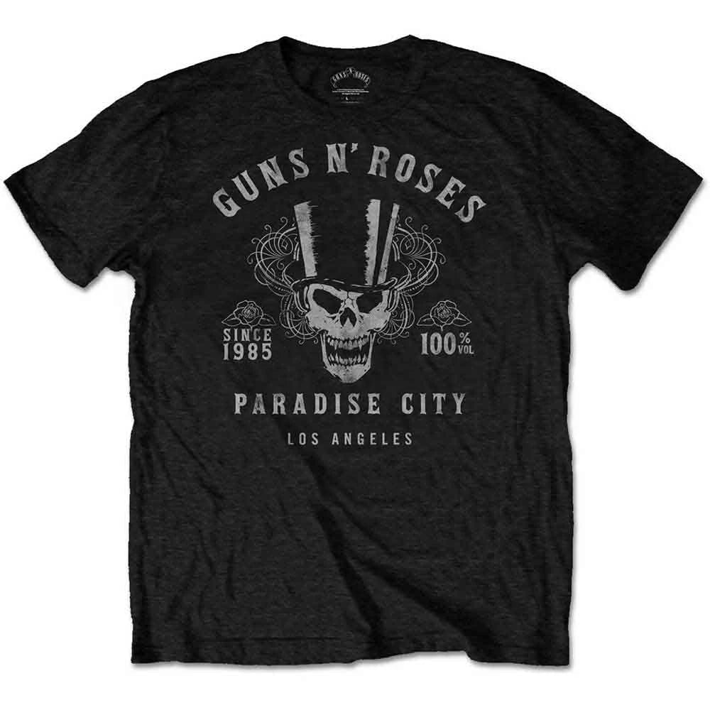 Guns N Roses 100% Volume Black Tee