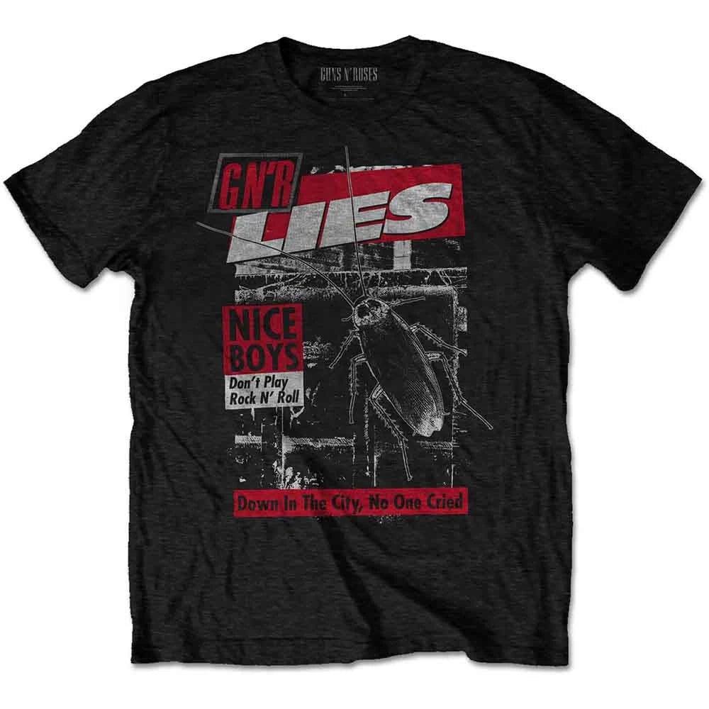 Guns N Roses Nice Boys Black Tee