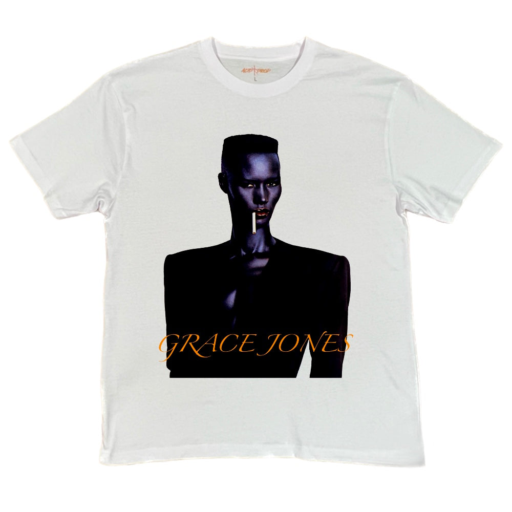 Grace Jones Black Design Tee