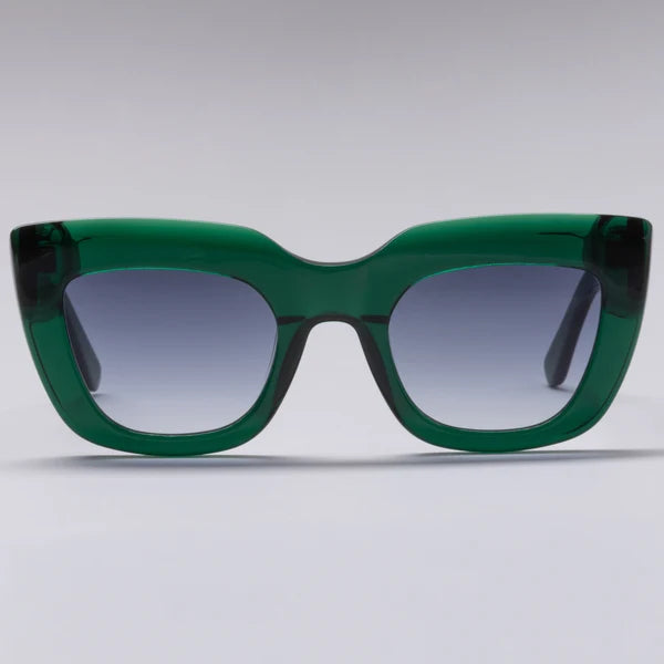Happy Harlot Whore Emerald Sunglasses