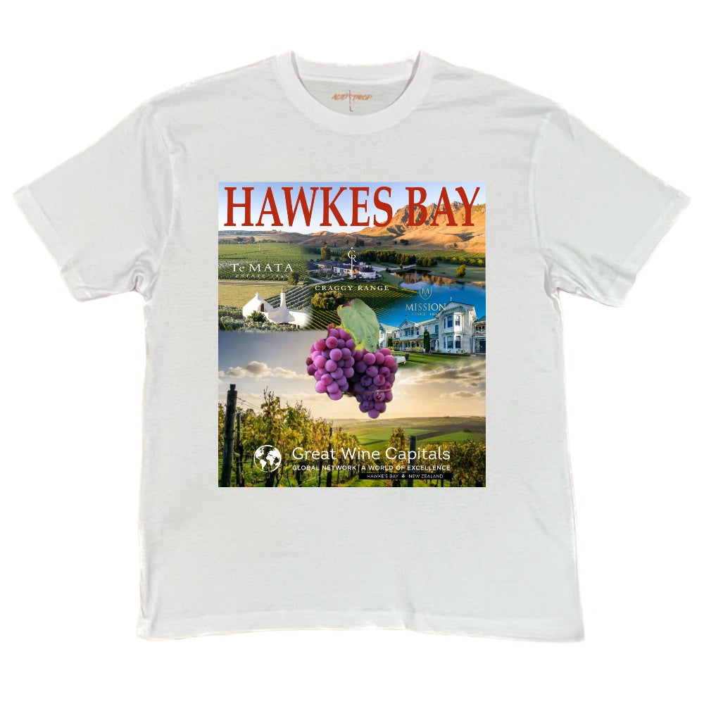 Hawkes Bay Wine Region Tee