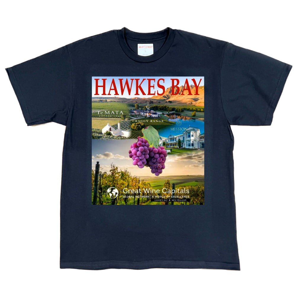Hawkes Bay Wine Region Tee