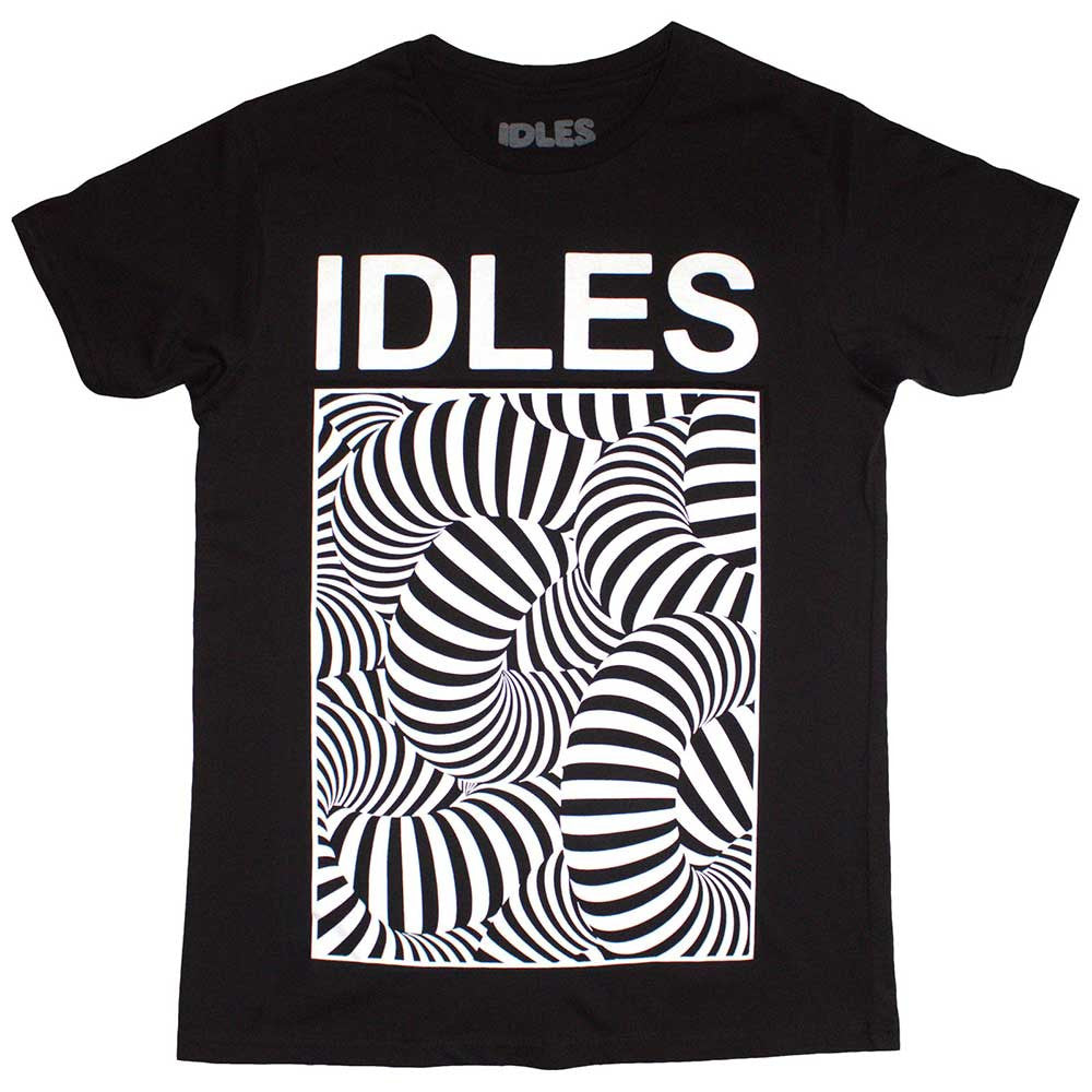Idles Psych Tubes Black Tee