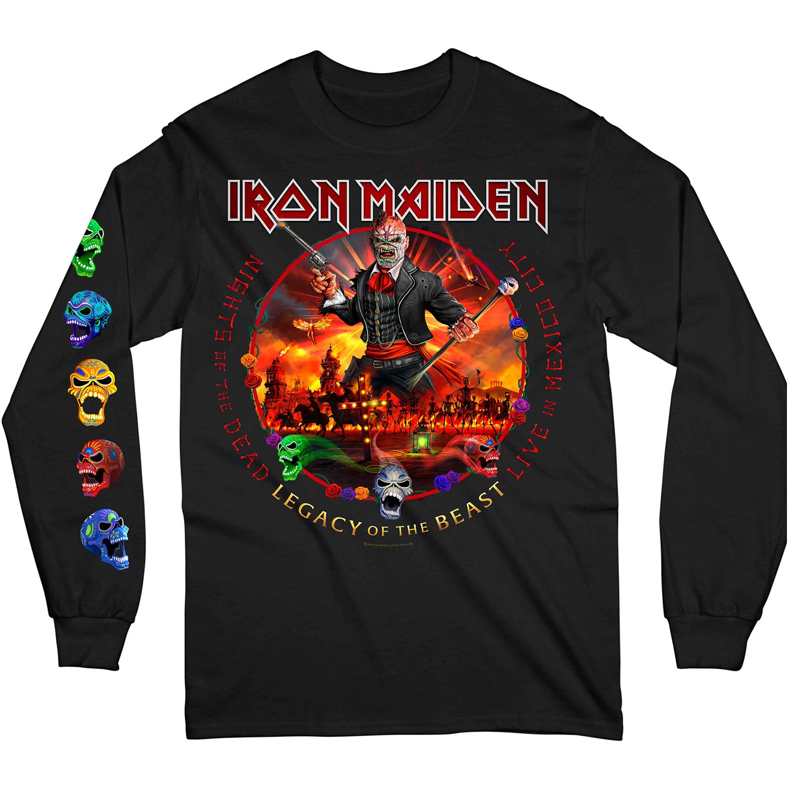 Iron Maiden Nights of the Dead LongSleeve Tee