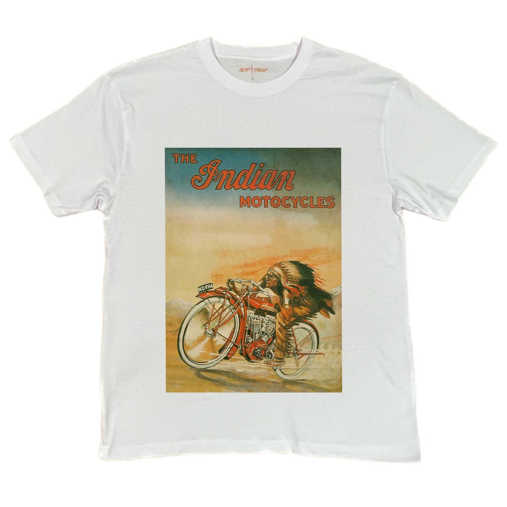 Indian Motorcycle Rider Design Tee