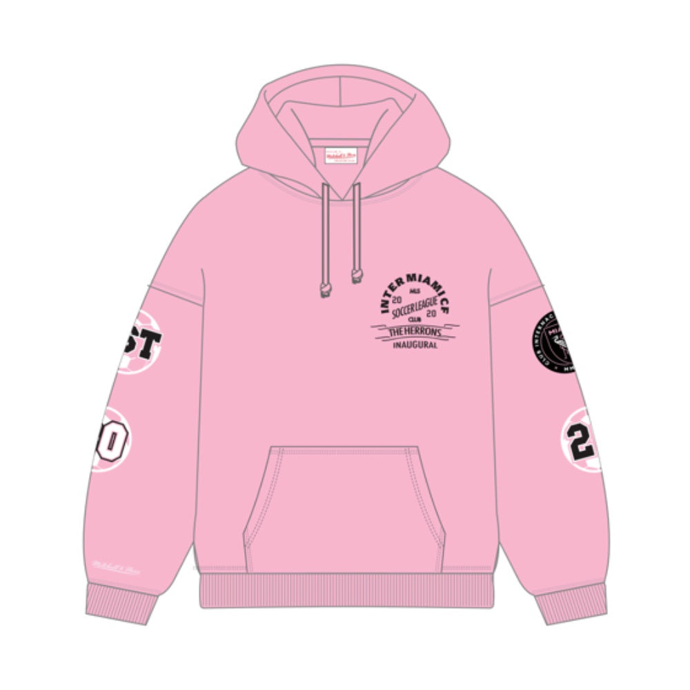 Inter Miami Inaugural Year Pink Hoodie