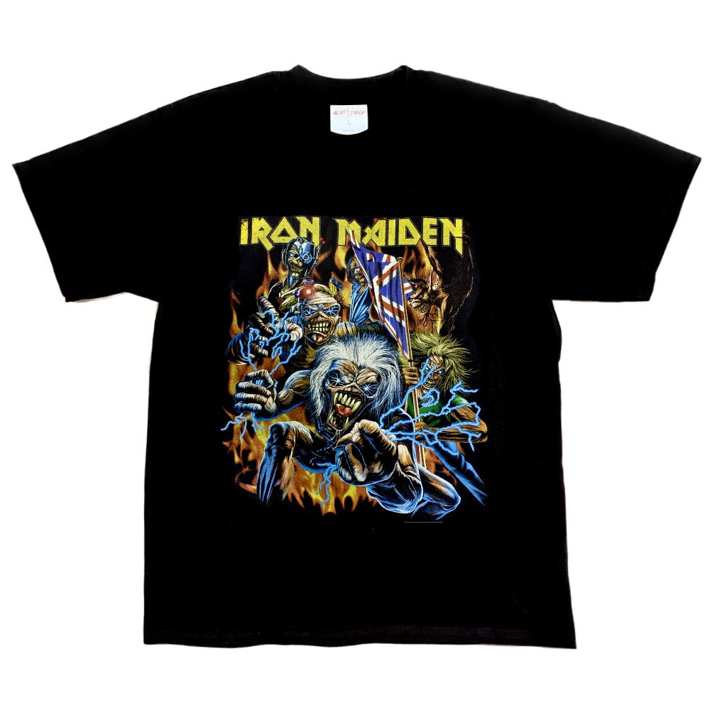 Iron Maiden Killers Homage Black Tee