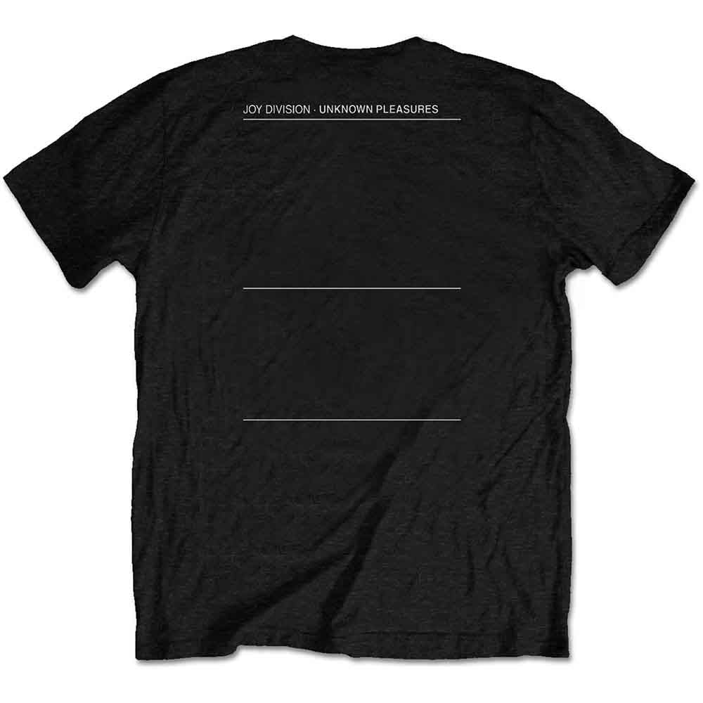Joy Division Unknown Pleasure Back Print Black Tee