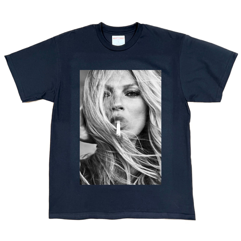 Kate Moss Smoking Design Tee