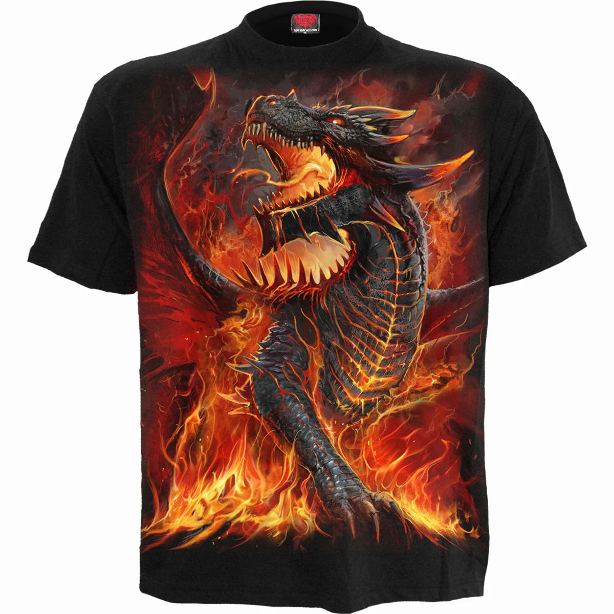 Spiral - DRACONIS Black Tee
