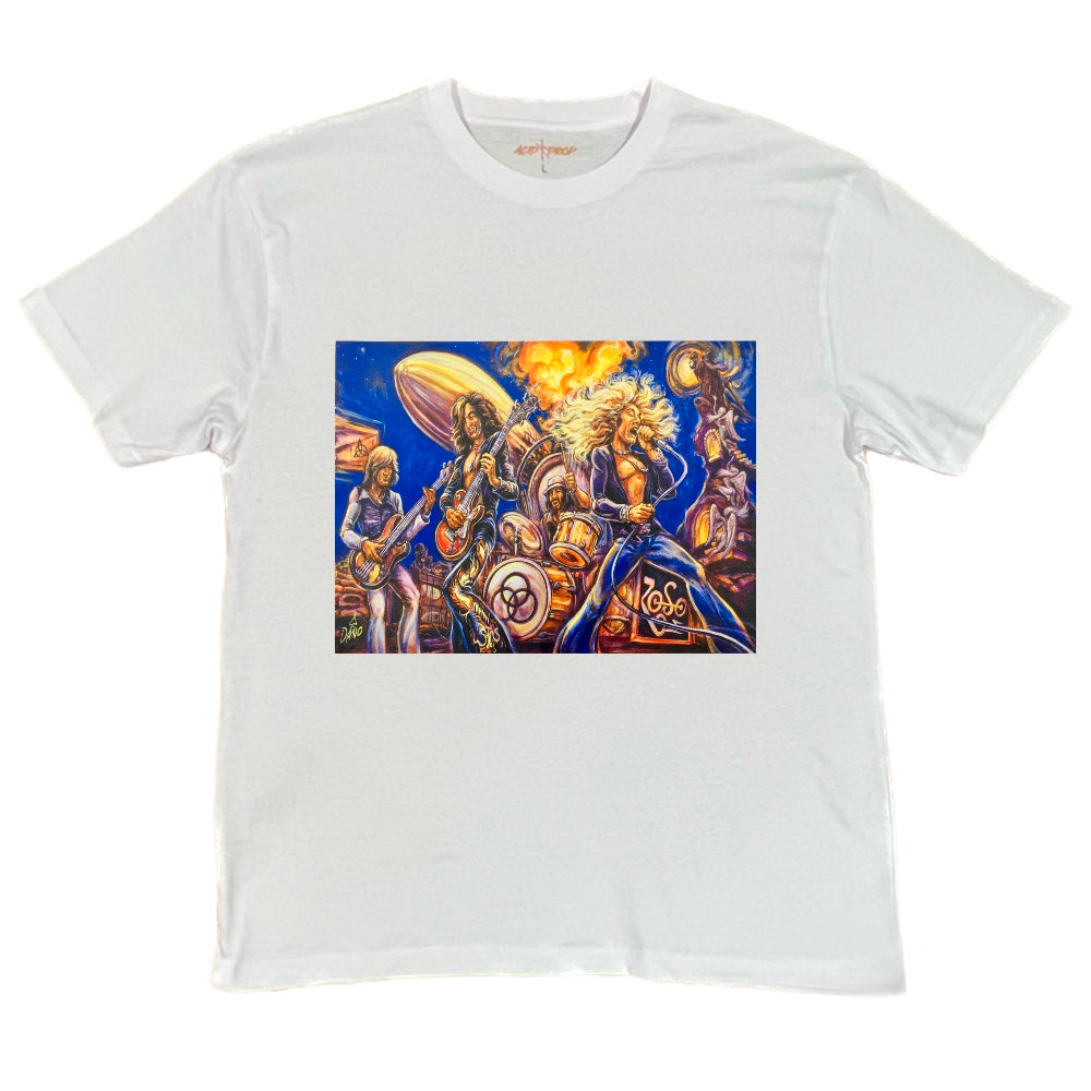 Led Zeppelin Illustration Design Tee