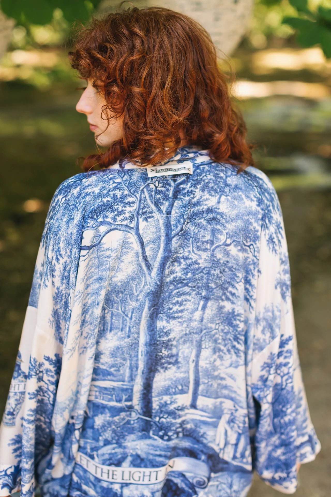 Let The Light In Duster Cropped Kimono