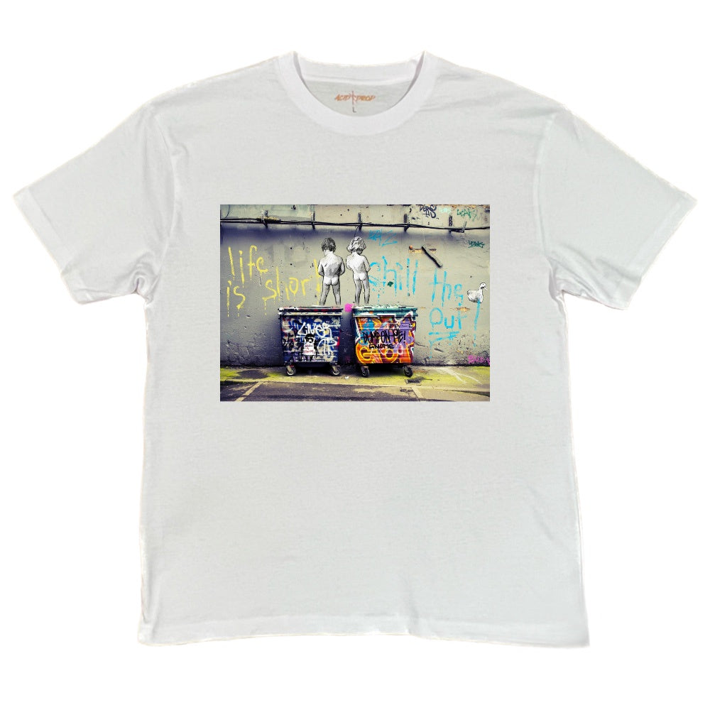 Life is Short Graffiti Tee