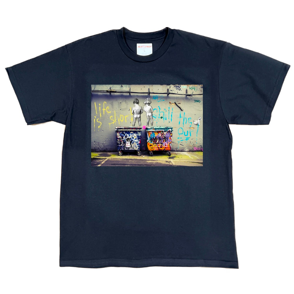 Life is Short Graffiti Tee