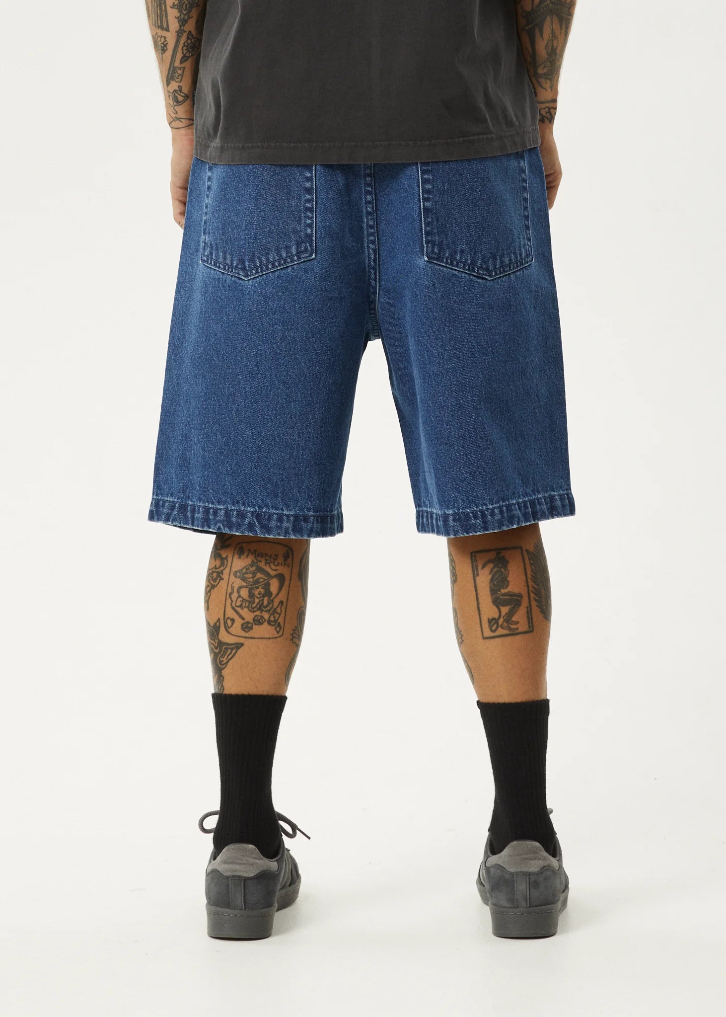 Lil C Denim Baggy Fit Short 22 Inch