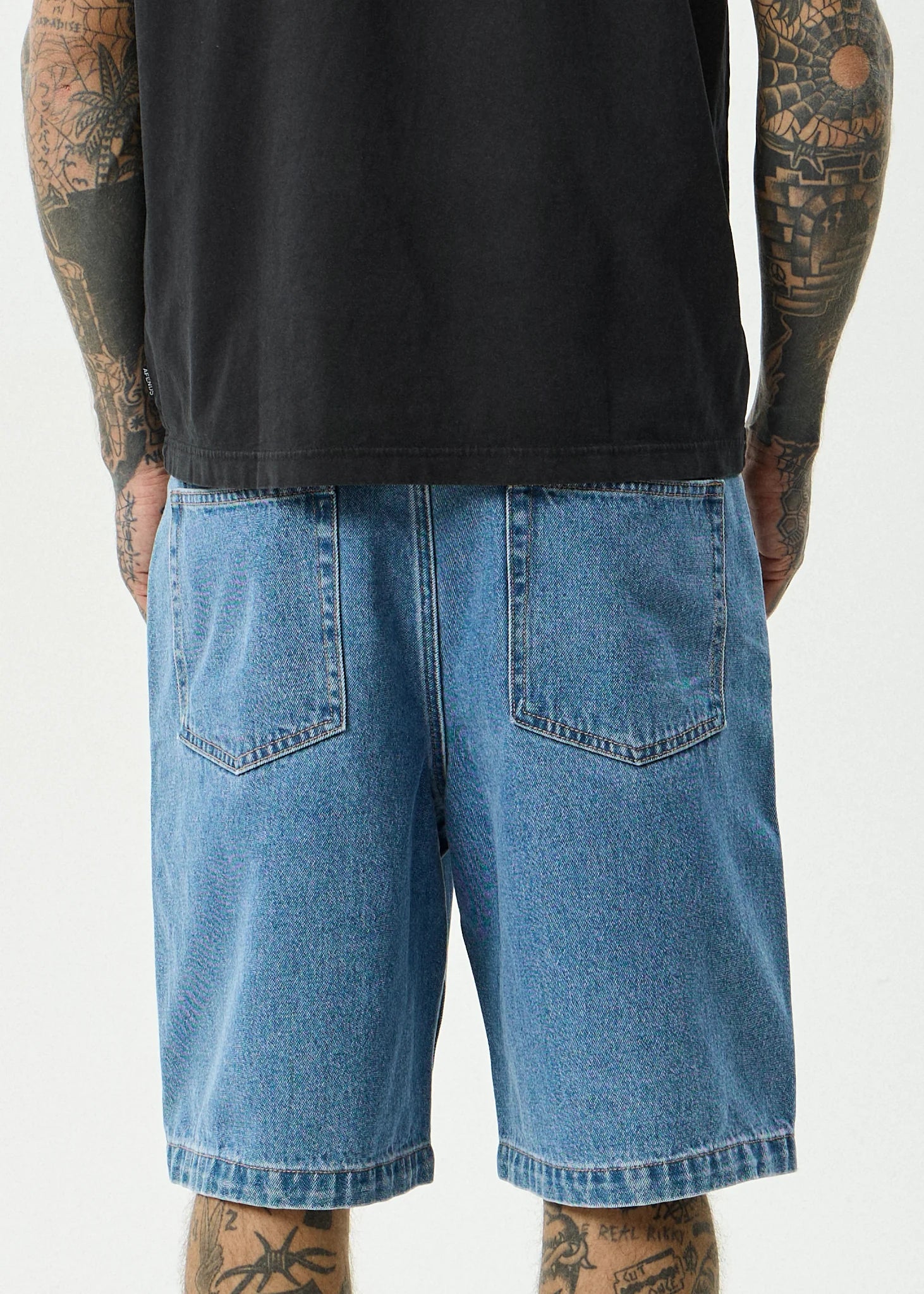 Lil C Denim Baggy Fit Short 22 Inch