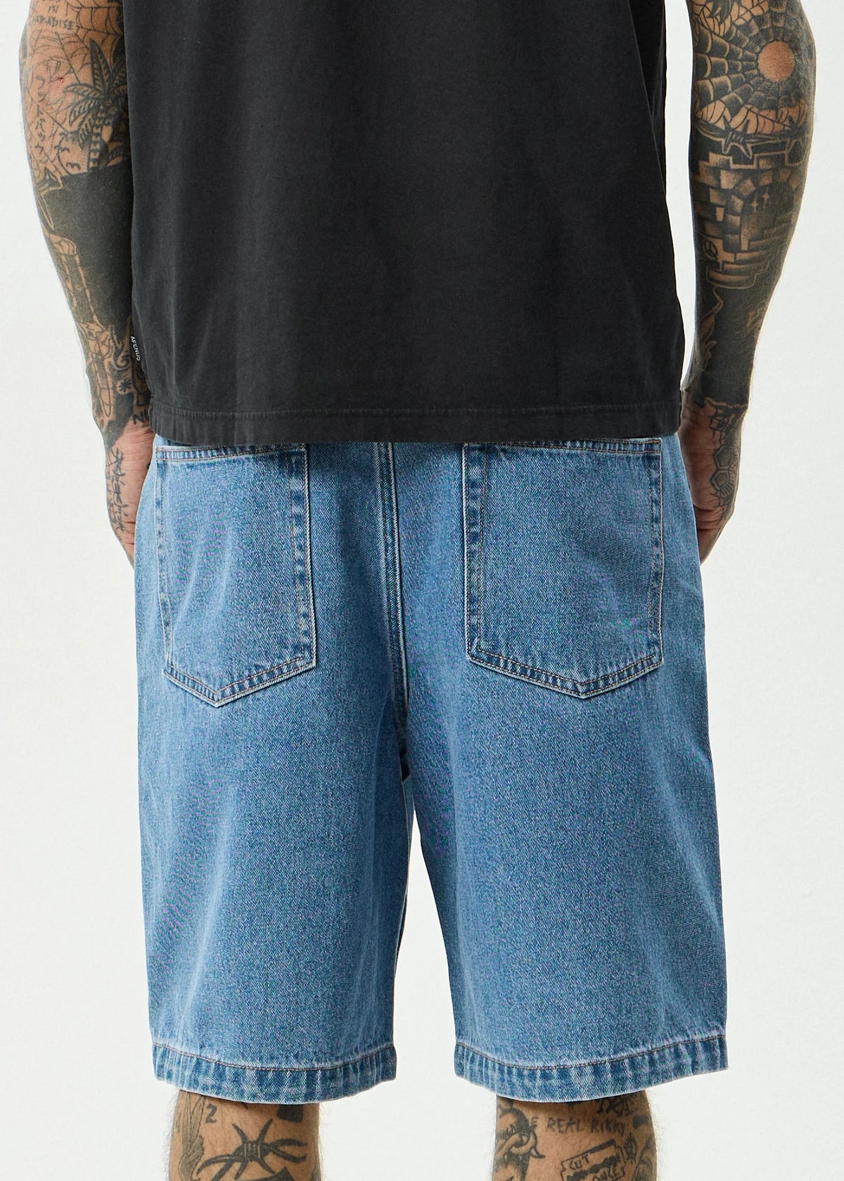 Lil C Denim Baggy Fit Short 22 Inch