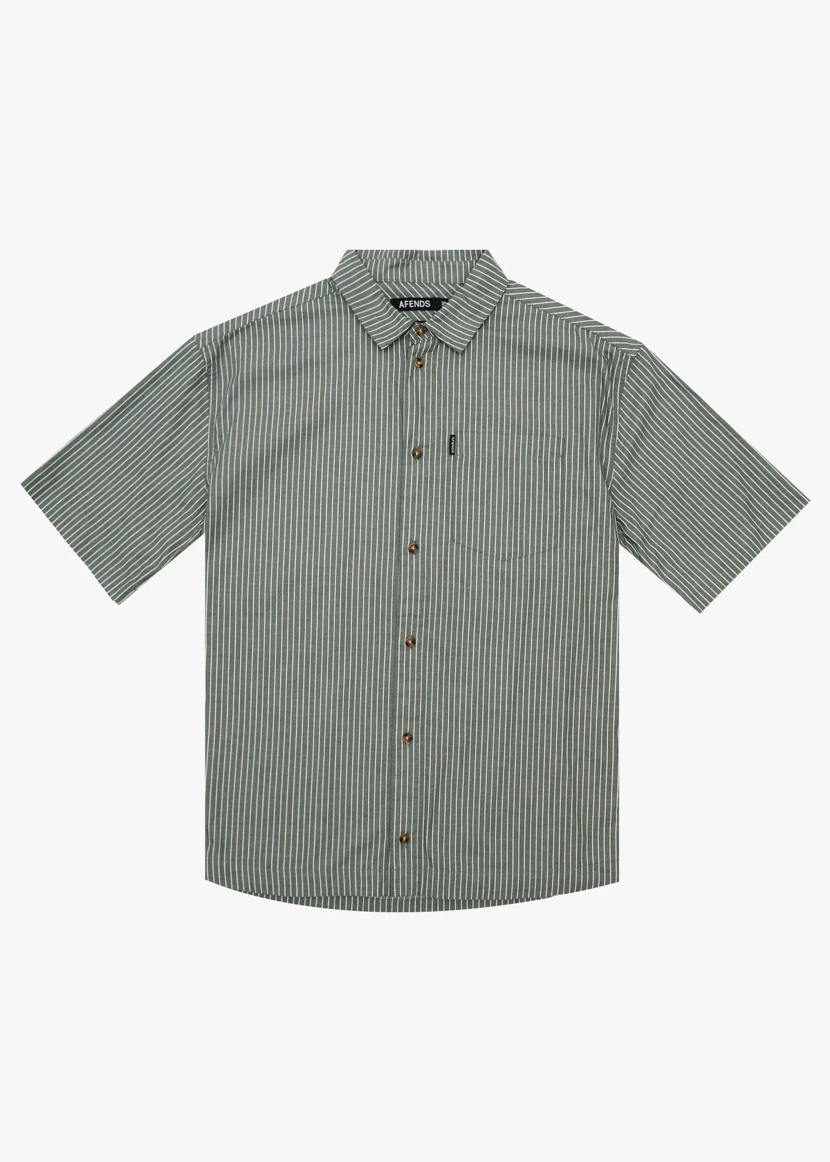 Pinned - Short Sleeve Shirt - Sycamore Stripe
