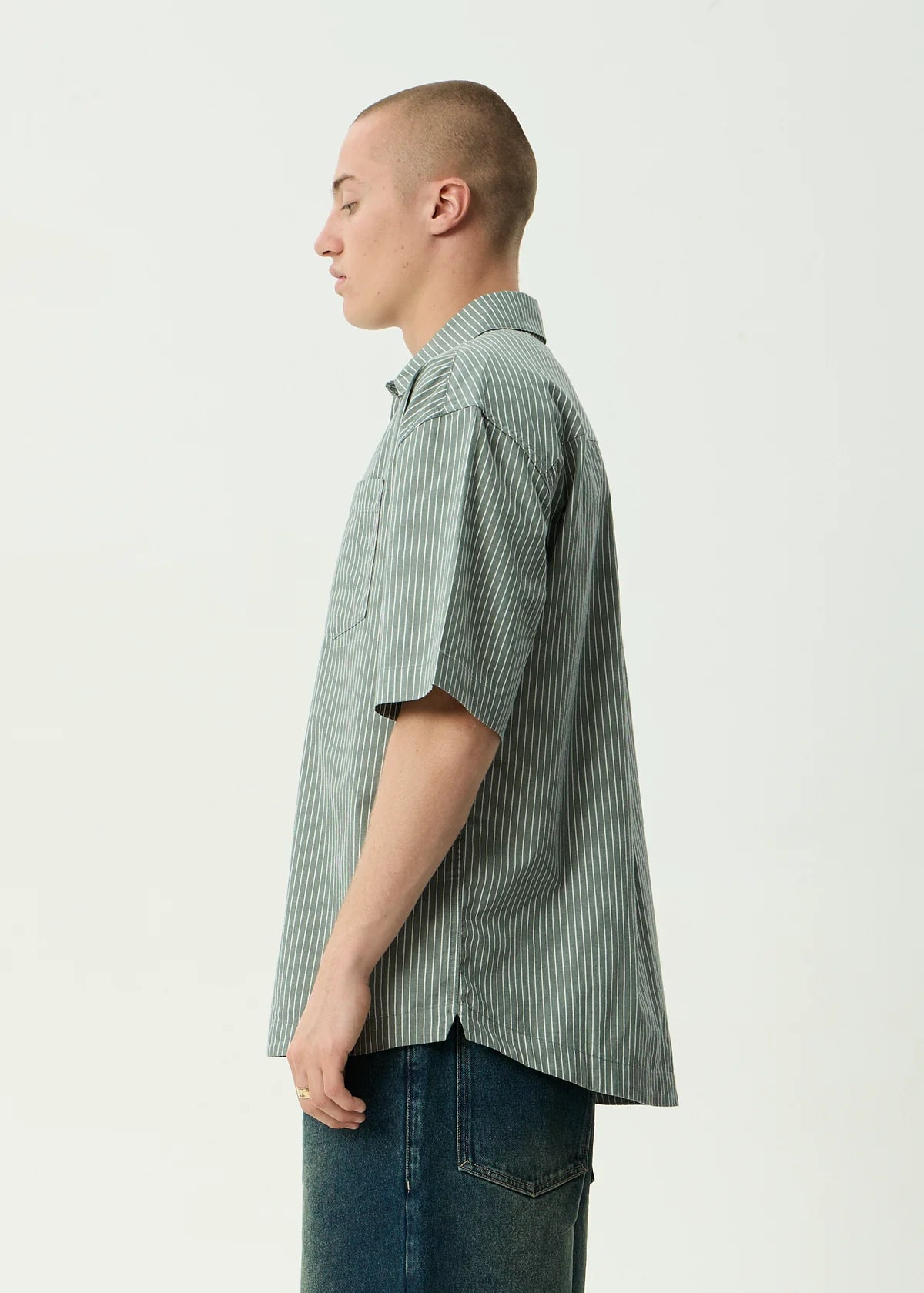 Pinned - Short Sleeve Shirt - Sycamore Stripe