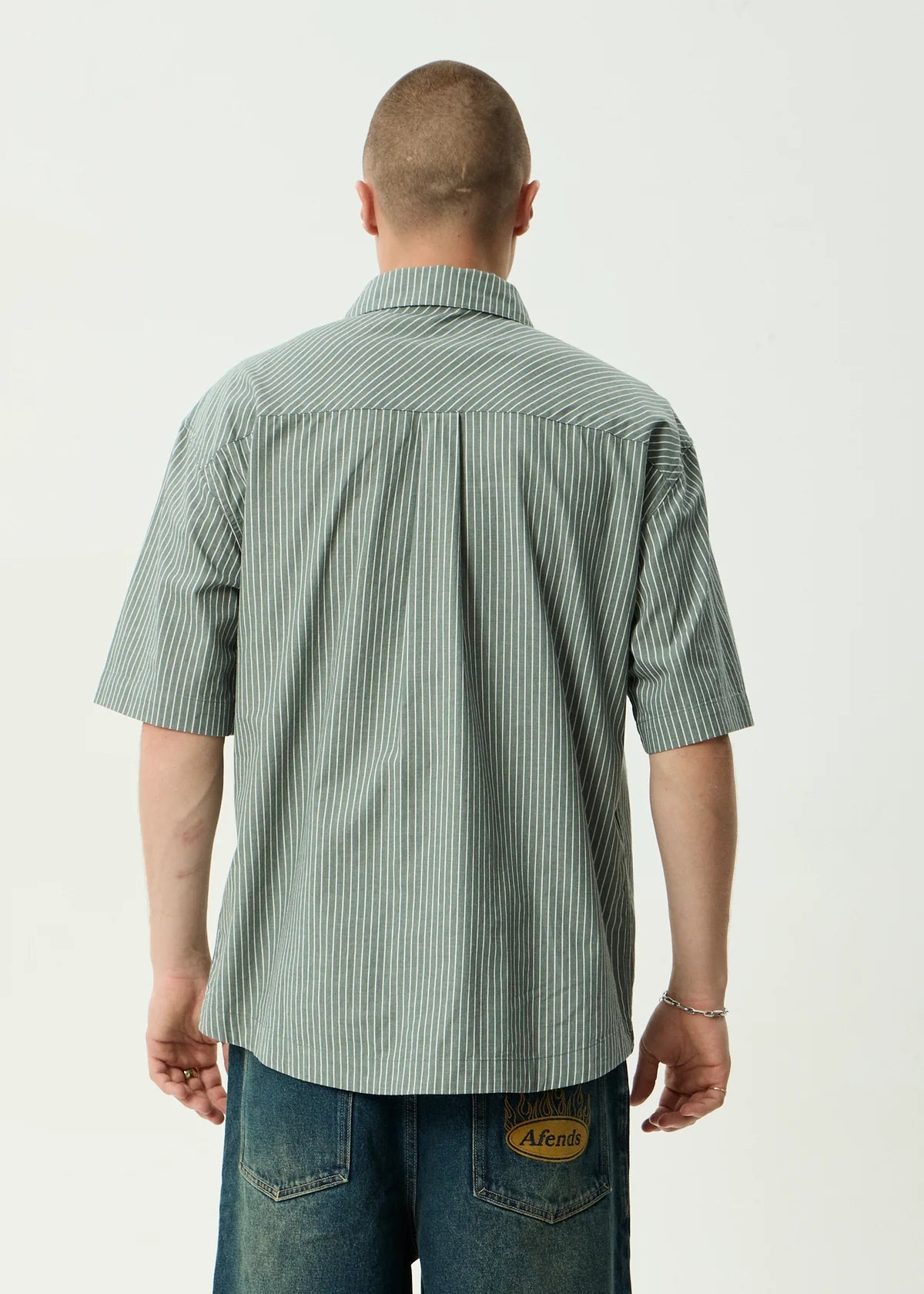 Pinned - Short Sleeve Shirt - Sycamore Stripe