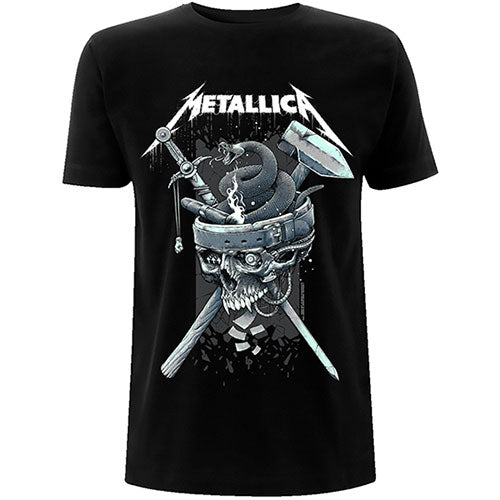 Metallica History White Logo Tee