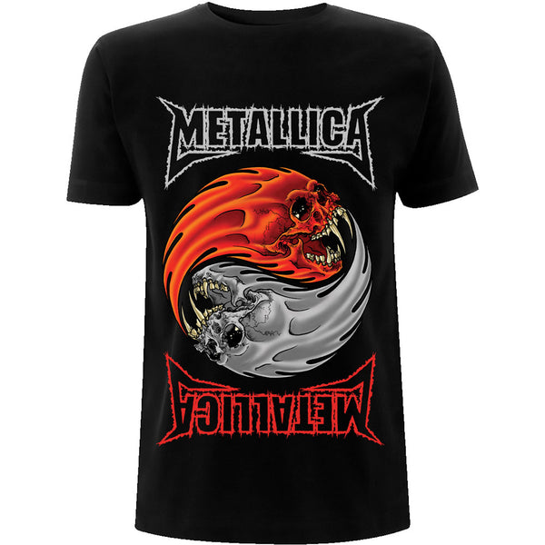 Metallica Yin Yang Black Tee