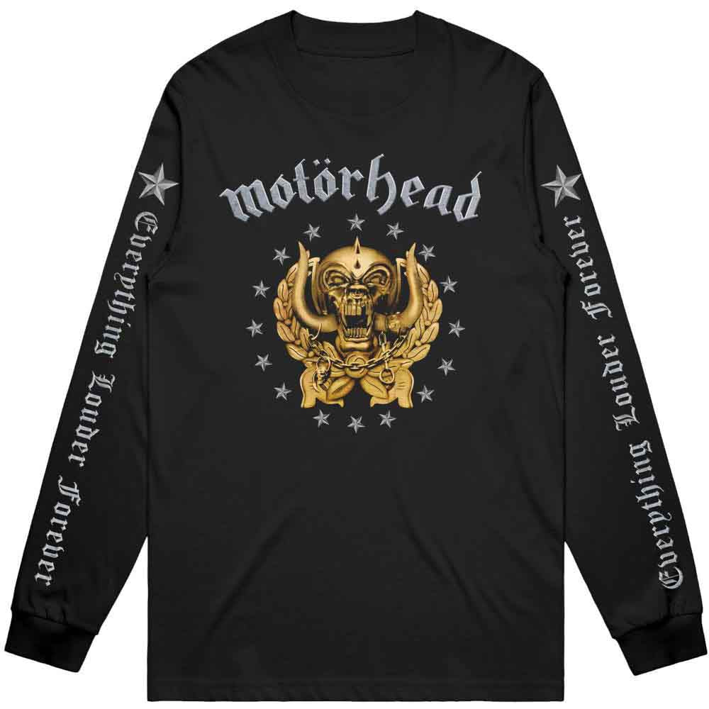 Motorhead Everything Louder Forever Black LongSleeve Tee