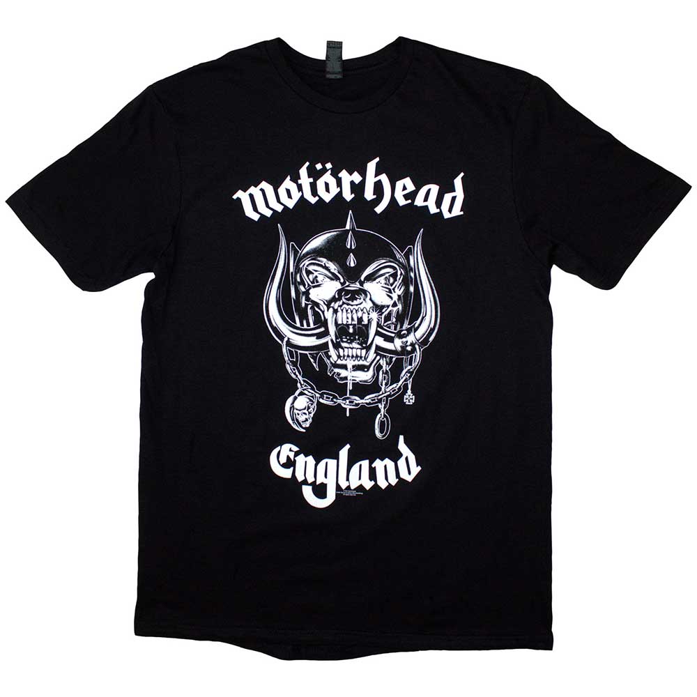 Motorhead England Black Tee